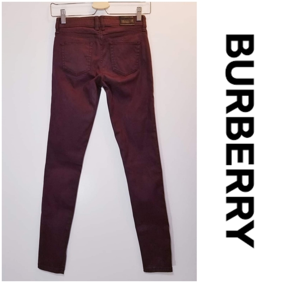 Burberry Brit low rise waxed skinny jeans - Picture 4 of 4